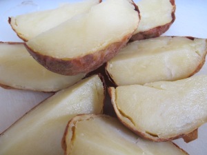 potatoes - cooled & quartered 22-3-14