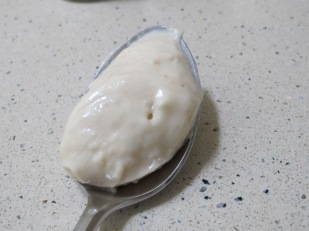 horseradish cream, spoonful